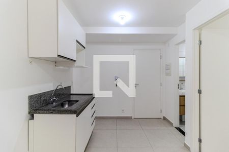 Sala e Cozinha de apartamento para alugar com 1 quarto, 25m² em Vila Buarque, São Paulo