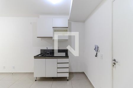 Sala e Cozinha de apartamento para alugar com 1 quarto, 25m² em Vila Buarque, São Paulo