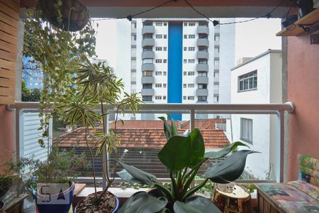 Varanda de apartamento para alugar com 1 quarto, 40m² em Pinheiros, São Paulo