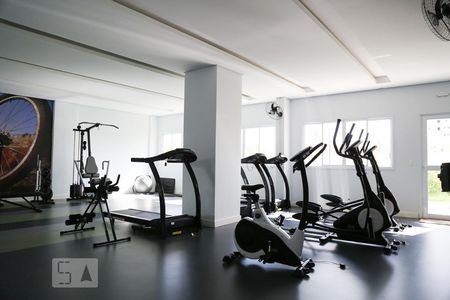 Apartamento para alugar com 61m², 2 quartos e 2 vagasÁrea comum - Academia