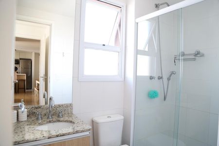 Apartamento para alugar com 61m², 2 quartos e 2 vagasBanheiro da Suíte