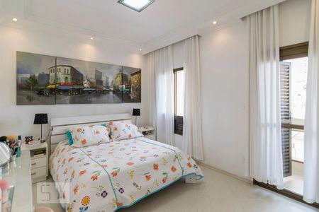 Quarto 1 Suite de apartamento à venda com 4 quartos, 170m² em Vila Bastos, Santo André