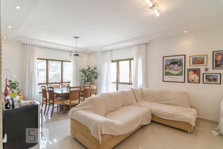Sala de apartamento à venda com 4 quartos, 170m² em Vila Bastos, Santo André