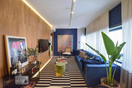 Sala de apartamento à venda com 1 quarto, 50m² em Jardim Paulista, São Paulo