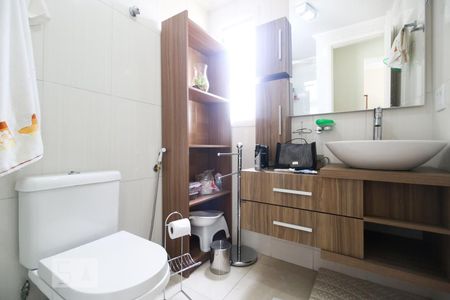 Banheiro de apartamento para alugar com 1 quarto, 60m² em Brooklin Paulista, São Paulo