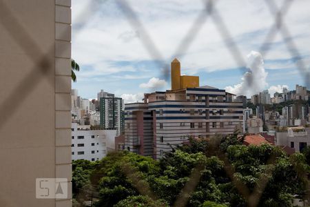 Varanda da sala - vista de apartamento à venda com 3 quartos, 110m² em Buritis, Belo Horizonte