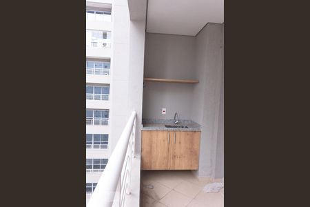 Sala - varanda de kitnet/studio para alugar com 1 quarto, 45m² em Anchieta, São Bernardo do Campo