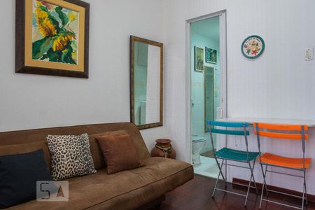 Sala/Quarto de apartamento à venda com 1 quarto, 39m² em Botafogo, Rio de Janeiro