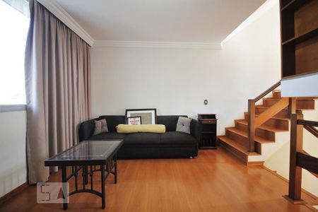 Sala de apartamento à venda com 1 quarto, 53m² em Vila Tramontano, São Paulo