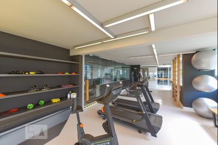 Apartamento para alugar com 37m², 1 quarto e 1 vaga Apartamento para alugar com 37m², 1 quarto e 1 vagaAcademia