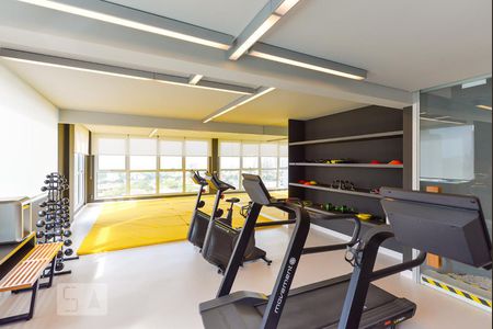 Apartamento para alugar com 37m², 1 quarto e 1 vaga Apartamento para alugar com 37m², 1 quarto e 1 vagaAcademia