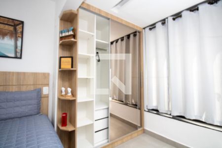 Quarto- armário  de apartamento à venda com 1 quarto, 53m² em Vila Olímpia, São Paulo