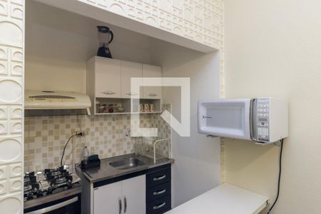 Studio para alugar com 29m², 1 quarto e sem vagaCozinha