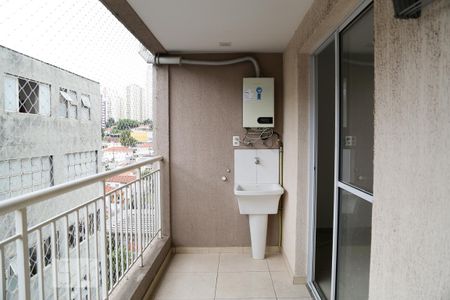 Varanda da Sala de apartamento à venda com 2 quartos, 58m² em São Judas, São Paulo