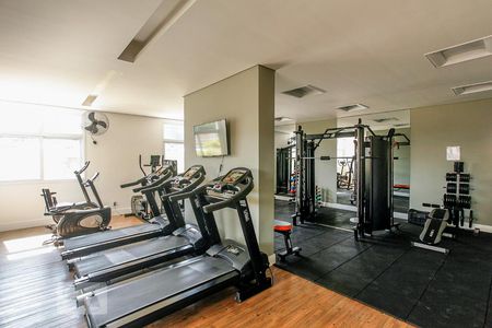 Apartamento para alugar com 56m², 2 quartos e 1 vaga Apartamento para alugar com 56m², 2 quartos e 1 vagaÁrea comum - Academia