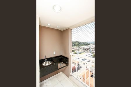Varanda Gourmet de apartamento para alugar com 2 quartos, 56m² em Vila Galvão, Guarulhos