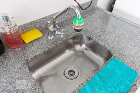 Apartamento à venda com 33m², 1 quarto e sem vagaCozinha Pia