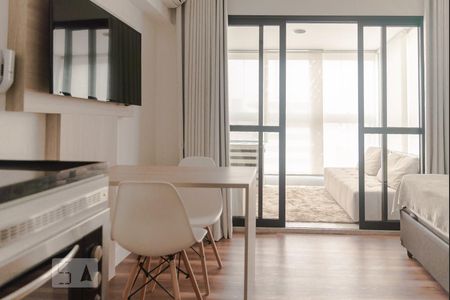 Sala de Jantar de kitnet/studio para alugar com 1 quarto, 27m² em Jardim Paulista, São Paulo