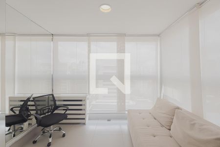 Varanda de kitnet/studio à venda com 1 quarto, 27m² em Jardim Paulista, São Paulo