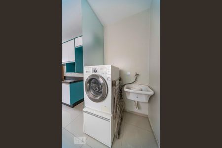 Área de Serviço de apartamento para alugar com 2 quartos, 112m² em Vila Alpina, Santo André