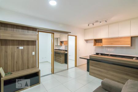 Sala de apartamento para alugar com 2 quartos, 42m² em Vila Príncipe de Gales, Santo André