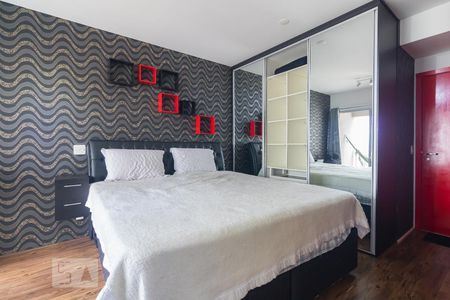 Sala-Quarto de apartamento à venda com 1 quarto, 32m² em Cidade Monções, São Paulo