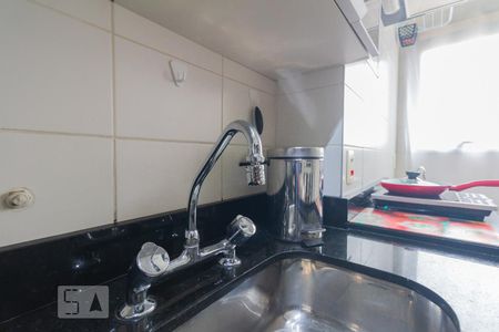 Cozinha de apartamento para alugar com 1 quarto, 32m² em Cidade Monções, São Paulo
