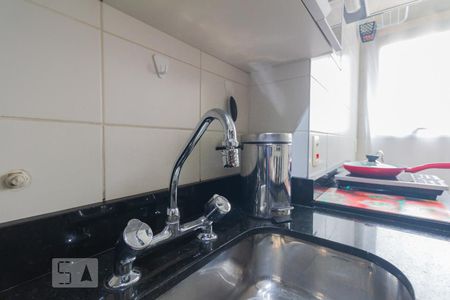 Cozinha de apartamento à venda com 1 quarto, 32m² em Cidade Monções, São Paulo
