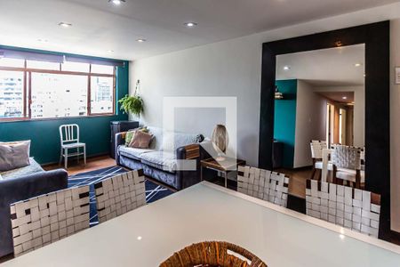 Sala de apartamento para alugar com 3 quartos, 90m² em Jardim Paulista, São Paulo