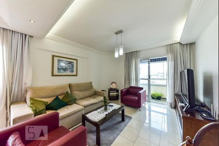 Sala de apartamento à venda com 3 quartos, 132m² em Baeta Neves, São Bernardo do Campo