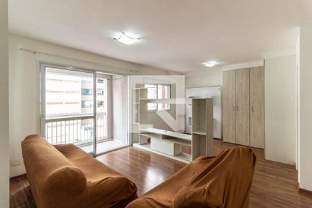 Sala de apartamento à venda com 1 quarto, 47m² em Centro, São Paulo