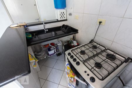 Cozinha de apartamento à venda com 1 quarto, 32m² em Campos Elíseos, São Paulo