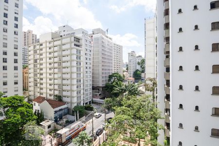 Varanda - vista de apartamento para alugar com 2 quartos, 58m² em Jardim Paulista, São Paulo