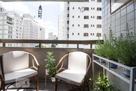 Varanda de apartamento para alugar com 2 quartos, 58m² em Jardim Paulista, São Paulo