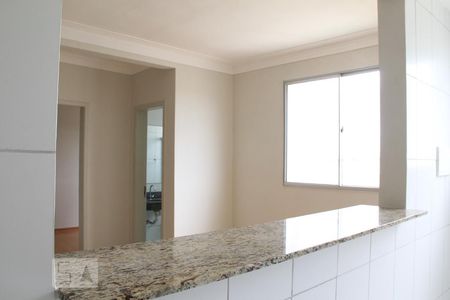 Cozinha de apartamento à venda com 2 quartos, 51m² em Recanto Quarto Centenário, Jundiaí