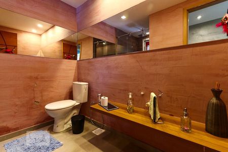 Banheiro Social de casa de condomínio à venda com 5 quartos, 700m² em Recreio dos Bandeirantes, Rio de Janeiro