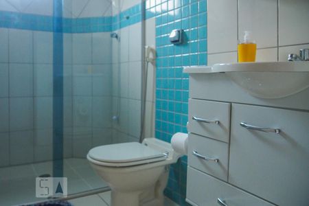 Banheiro de apartamento para alugar com 1 quarto, 38m² em Bela Vista, São Paulo