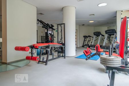 Apartamento para alugar com 55m², 1 quarto e 1 vaga Apartamento para alugar com 55m², 1 quarto e 1 vagaAcademia