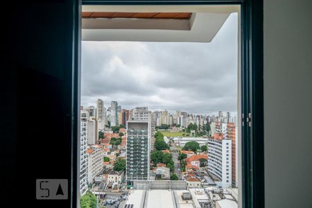 Vista da Suíte de apartamento para alugar com 1 quarto, 55m² em Jardim Paulista, São Paulo