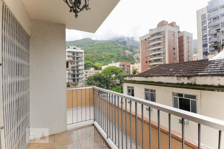 Varanda Sala de apartamento à venda com 2 quartos, 82m² em Tijuca, Rio de Janeiro