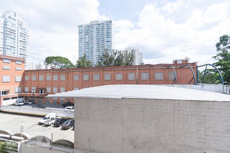 Varanda- Vista de kitnet/studio para alugar com 1 quarto, 31m² em Santo Amaro, São Paulo