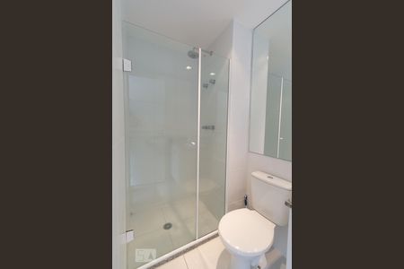 Banheiro Social de kitnet/studio para alugar com 1 quarto, 31m² em Santo Amaro, São Paulo