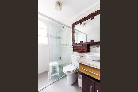 Banheiro de apartamento para alugar com 1 quarto, 40m² em Santa Cecília, São Paulo