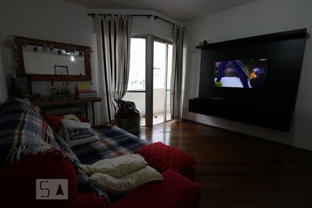 Detalhe Sala de apartamento para alugar com 1 quarto, 46m² em Santa Cecília, São Paulo