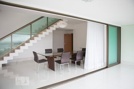 Sala - varanda de apartamento à venda com 5 quartos, 420m² em Vila da Serra, Nova Lima