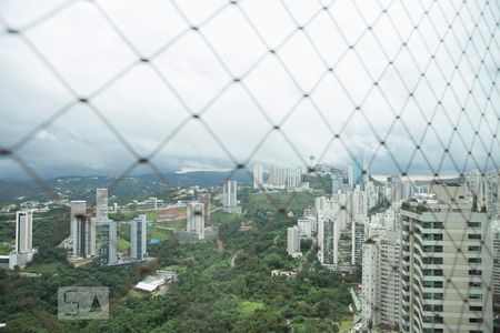 Apartamento para alugar com 420m², 5 quartos e 5 vagasSala do segundo piso - varanda gourmet - vista