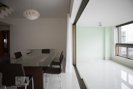 Sala - varanda de apartamento à venda com 5 quartos, 420m² em Vila da Serra, Nova Lima