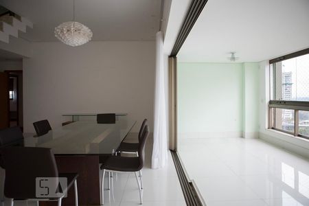 Sala - varanda de apartamento para alugar com 5 quartos, 420m² em Vila da Serra, Nova Lima