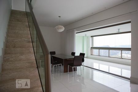 Sala de apartamento para alugar com 5 quartos, 420m² em Vila da Serra, Nova Lima