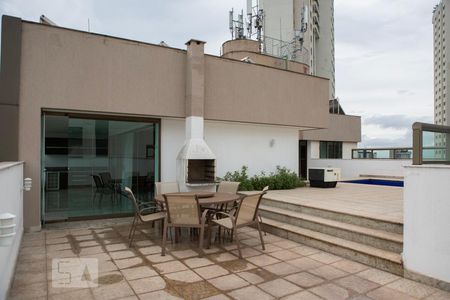 Apartamento para alugar com 420m², 5 quartos e 5 vagasÁrea externa da cobertura